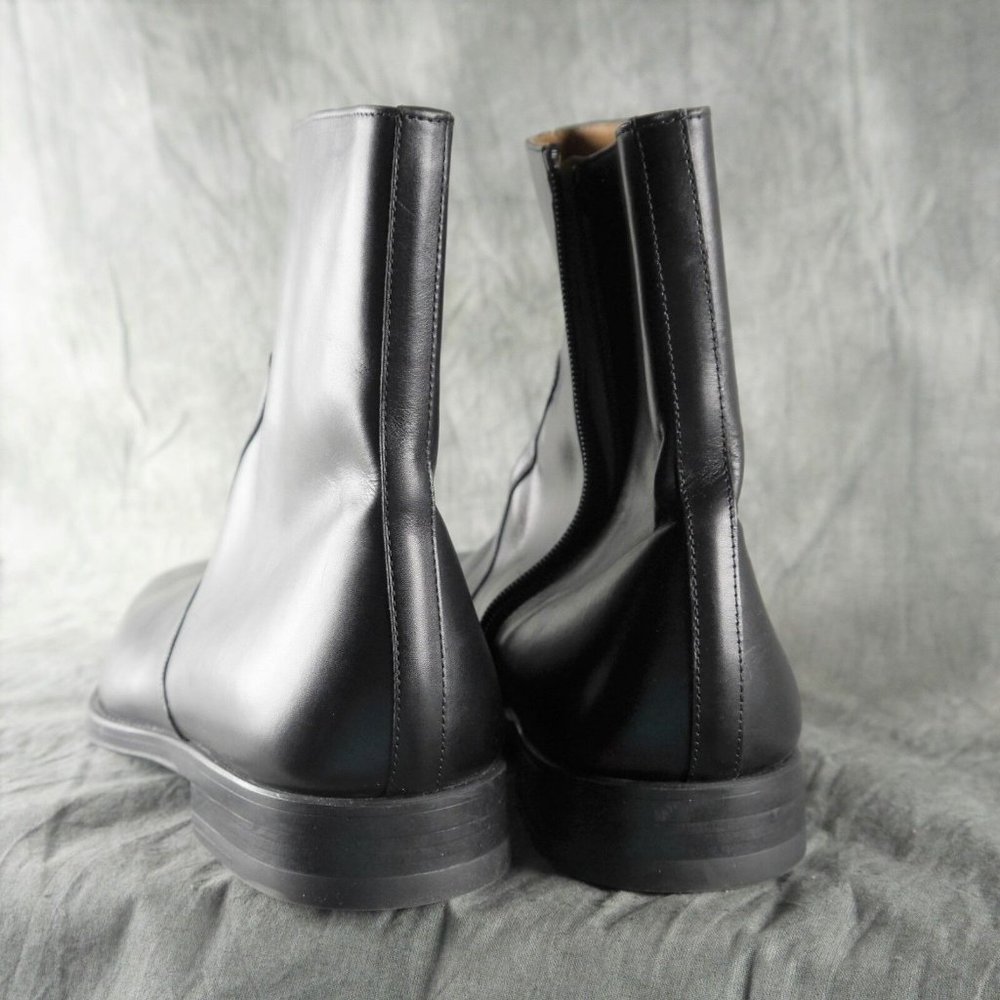 MAGNANNI Ankle Boot Sleek Black MEN'S DRESS BOOTS Size 11 M New $425  NWOB ANB - Picture 6 of 11